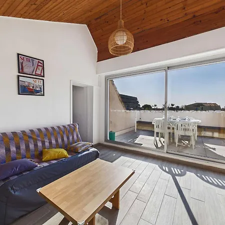 Duplex Climatisé 6 Pers, Terrasse Sud, Proche Plage, Parking Privé - Fr-1-326-662 Apartamento *