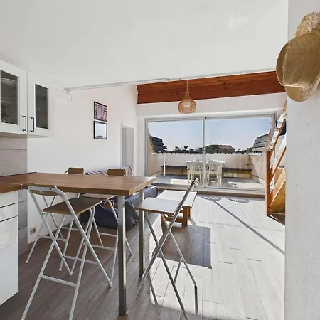 Duplex Climatise 6 Pers, Terrasse Sud, Proche Plage, Parking Prive - Fr-1-326-662 * Le Castellas