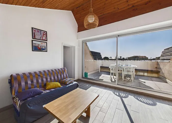 Duplex Climatise 6 Pers, Terrasse Sud, Proche Plage, Parking Prive - Fr-1-326-662 Daire *
