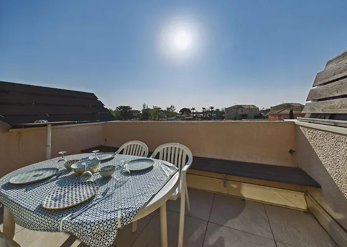 Daire Duplex Climatise 6 Pers, Terrasse Sud, Proche Plage, Parking Prive - Fr-1-326-662 Le Castellas