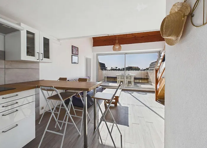 Duplex Climatise 6 Pers, Terrasse Sud, Proche Plage, Parking Prive - Fr-1-326-662 * Le Castellas